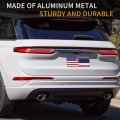 Thailand America Flag Oil Painted 6x12 Inch Durable License Plate Car Cover Frame Tag