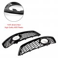 Topteng Honeycomb Bumper Front Fog Light Grill Grille Cover Fit For Audi A3 8p 2009-2013