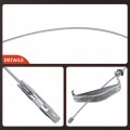 A-premium Intermediate Side Parking Brake Cable Assembly Compatible With Ford Models F-350 Super Duty 2000-2004 F-450 F-550