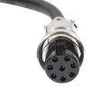 Gx16 8 Pins Double Female Head Aviation Socket Connector Electrical Cable 2m 