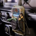 High Road Cairn Air Vent Phone Holder Mount And Front Seat Storage Organizer With Charging Cord Port 
