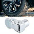 Fydun Lock On Air Chuck 1pc Pump Clamp Adapter Tire Inflator Valve Connector Clip Replacement For Auto Motorcycle W 5-6mm 0