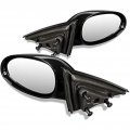 Door Mirror Pair For Buick Lacrosse 2005 2006 2007 2008 Power Non Heated Paint To Match Replaces 15886519 15886518 Gm1320305 