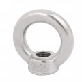 Uxcell Lifting Eye Nut M16 Female Thread 316 Stainless Steel Round Shape For Rope Fitting Pack Of 1