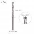 Uxcell Solid Carbide Drill Bits 2 3mm C2 K20 Tungsten Jobber Straight Shank Drilling Tool For Stainless Steel Aluminum Iron