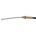 Parking Brake Cable For Pontiac Bonneville 1990 To 1999 Black Rubber Outer Sleeve 23 43 In Conduit Length Replacement 25534161 