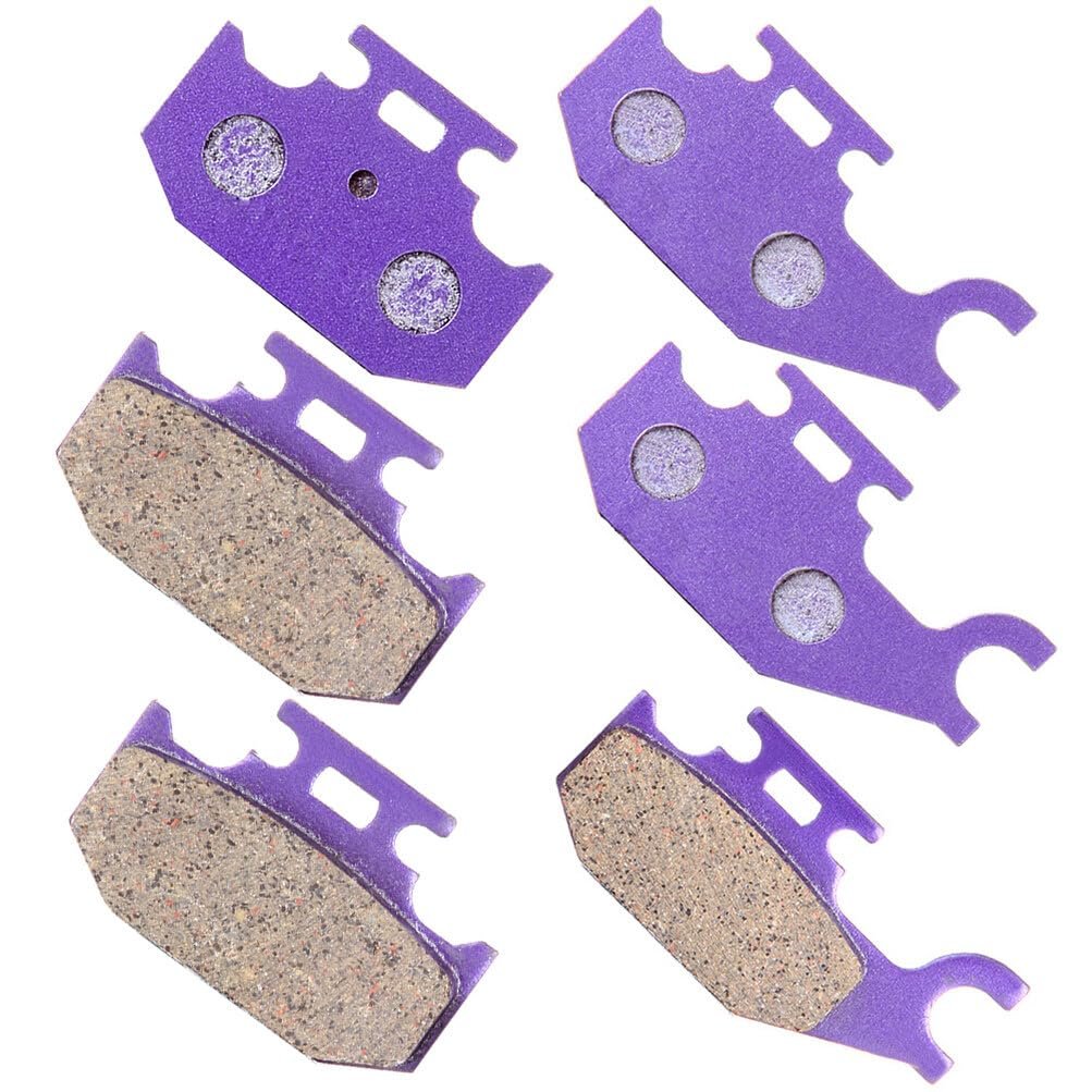 3 Pair Brake Pads For Bombardier Ds650 2000-2006 Fa307