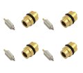 Set Of 4 K L Keyster Float Needle Valves Assembly Fits Honda Xl250 Cb350 Cb400 Cb500 Cb550 