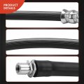 A-premium Front Driver Brake Hydraulic Hose Compatible With Select Cadillac Models Srx 2010 2011 2012 2013 2014 2015 2016