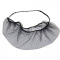 Black Nylon Beard Covers Honeycomb Pattern Polypropylene Spun Bound Food Service Safety 1000 Per Case One Size Gpblcbc