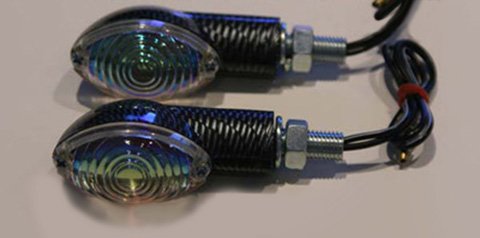 Marker Lights Mini-stalk Ultra Small Carbn S F Rnbw