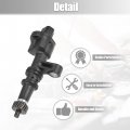 X Autohaux Transmission Speed Sensor Car Replacement For Honda Civic Dx Ex Lx 78410s04951 3 Pins Plastic Metal Black 1 Pcs