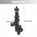X Autohaux Transmission Speed Sensor Car Replacement For Honda Civic Dx Ex Lx 78410s04951 3 Pins Plastic Metal Black 1 Pcs