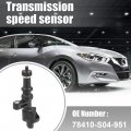 X Autohaux Transmission Speed Sensor Car Replacement For Honda Civic Dx Ex Lx 78410s04951 3 Pins Plastic Metal Black 1 Pcs