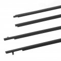 Car Window Weatherstrip 4pcs Moulding Trim Noise Reduction 68160 Ae010 Replacement For Sienna 2003 To 2010