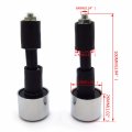 Httmt- 1pair 7 8 Chrome Motorcycle Anti Vibration Handle Bar End Plug Grip Ends Caps Universal Compatible With 22mm P N
