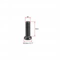 M2x8mm Phillips Screw Fastener Black 2 8mm Dia Head For Laptop Pc Tv Fan Switch 50pcs