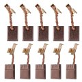 10pcs Carbon Brushes Replacement Part For Bdf452 1 2 Driver-drill Bfr750z Screwdriver Replaces Cb-440 Cb-448 Cb-436 195021-6 