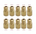 10 Hex Type Main Jets For Mikuni Vm Tm Tmx Carburetor 100-190 Set 100 110 120 130 140 150 160 170 180 190 By Nghtmre
