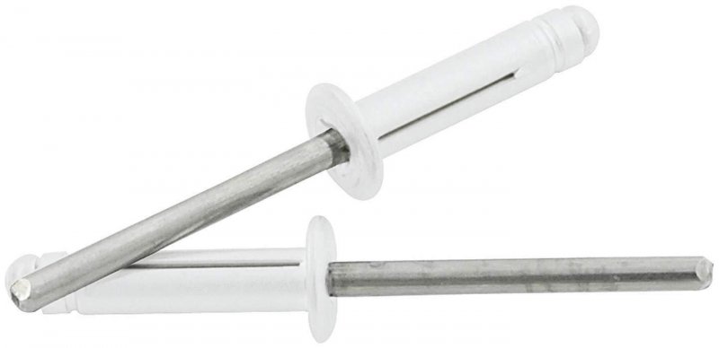 Allstar Performance All18185 Silver 1 16-1 2 In Grip Range Rivet 250 Pack