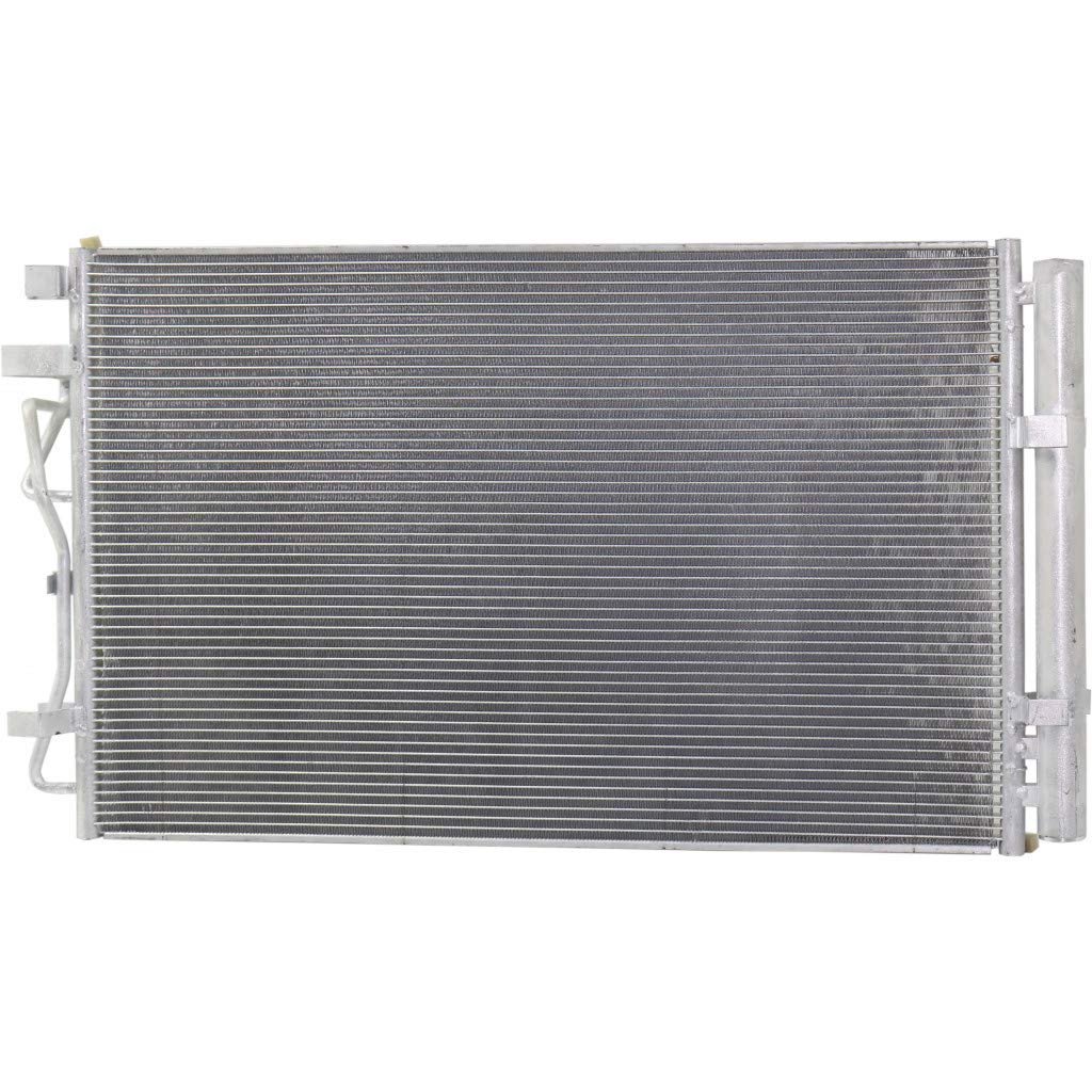 Ac Condenser For Kia Soul 2014 2015 2016 Parallel Flow Configuration Ki3030131 97606b2001 5mm Front Position Black Standard
