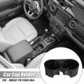 X Autohaux Car Front Console Cup Holder Storage Bracket Black 1fh72xdvaa For Jeep Wrangler 2007-2010