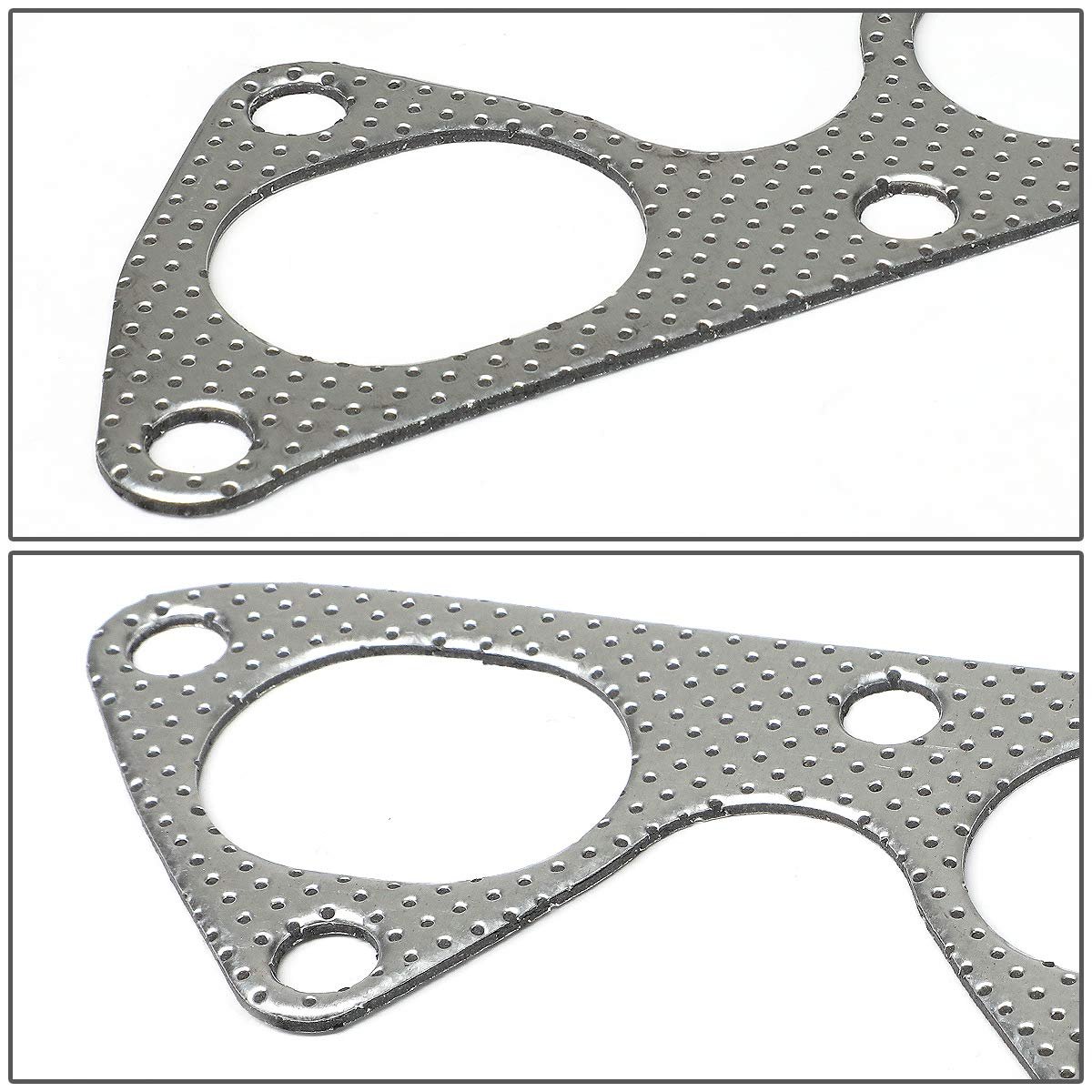 Auto Dynasty Aluminum Exhaust Manifold Header Gasket Set For 90-01 Acura Integra Honda Civic Si Crv Del Sol