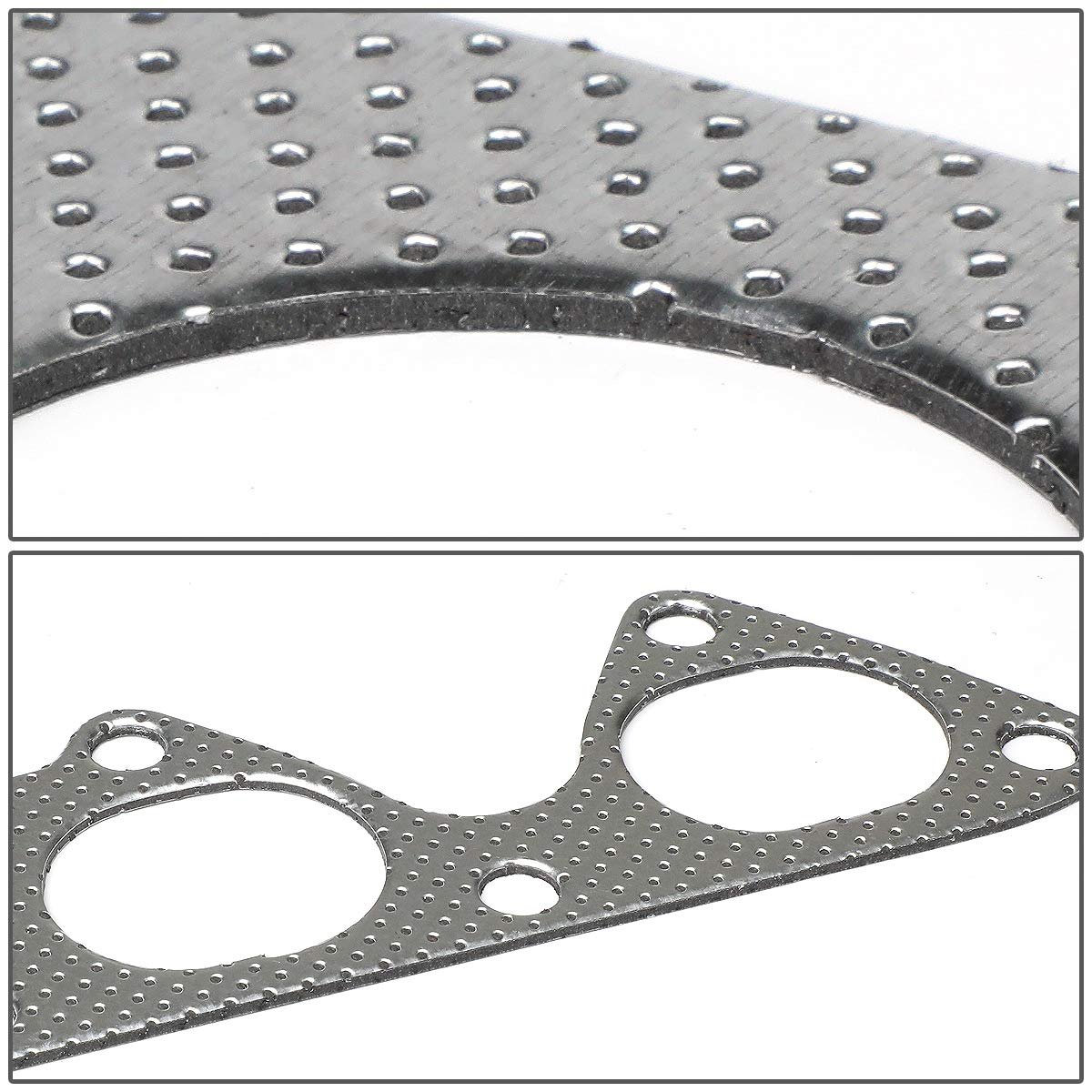 Auto Dynasty Aluminum Exhaust Manifold Header Gasket Set For 90-01 Acura Integra Honda Civic Si Crv Del Sol