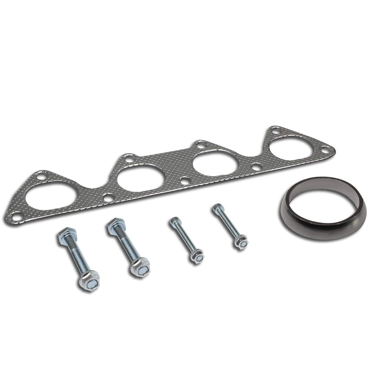 Auto Dynasty Aluminum Exhaust Manifold Header Gasket Set For 90-01 Acura Integra Honda Civic Si Crv Del Sol
