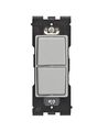 Leviton Re634-pg Renu Single Pole Combination Switch 15-amp 120 277vac Pebble Grey 
