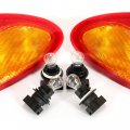 Hecasa Tail Light Compatible With 2001-2005 Chrysler Pt Cruiserlight Tail Lamp Brake Pair Lh Rh Replacement For 5288743ag