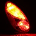 Hecasa Tail Light Compatible With 2001-2005 Chrysler Pt Cruiserlight Tail Lamp Brake Pair Lh Rh Replacement For 5288743ag