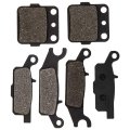 Niche Front Rear Brake Pad Kit For Yamaha 4d3-w0046-50-00 Semi-metallic