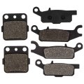 Niche Front Rear Brake Pad Kit For Yamaha 4d3-w0046-50-00 Semi-metallic 