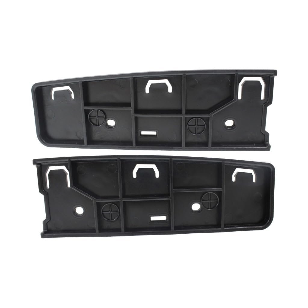 Front Upper Bumper Brackets For Ford Transit 150 And 250 2015 To 2022 Driver Passenger Side Pair Bk3z17c947c Bk3z17c947d Black