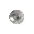 3 8-16 X 4 Button Head Socket Cap Screws 18-8 Stainless Steel Quantity 10 Allen Hex Drive