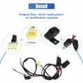 X Autohaux Angle Sensor Computer Bypass Kit For Honda Foreman 450 Es 1998-2004 Shift Wiring Harness