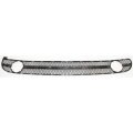 Volkswagen Beetle Bumper Grille 1998 To 2000 Front Center Lower Plastic Mesh Insert Textured Black With Fog Light Hole 