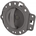 Door Handle Interior Front Passenger Right Side Replacement Fit 2006-2010 For Jeep Commander Inside Gray 1pcs