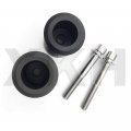 Smt-no Cut Frame Slider Protector Compatible With 1996-2007 Yzf 600r Thundercat Black B075vlzxzw