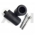 Smt-no Cut Frame Slider Protector Compatible With 1996-2007 Yzf 600r Thundercat Black B075vlzxzw