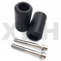Smt-no Cut Frame Slider Protector Compatible With 1996-2007 Yzf 600r Thundercat Black B075vlzxzw