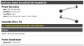 Front Lower Forward Control Arm And Ball Joint Assembly Set Of 2 Compatible With 2009-2014 Hyundai Genesis Sedan 4-door
