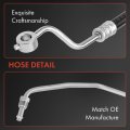 A-premium Power Steering Hose Pressure Line Assembly Compatible With Hyundai Sonata 2006-2010 L4 2 4l Pump To Rack