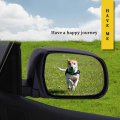 Ocpty Black Right Side Mirror Fit For 2004-2010 Toyota Sienna Textured Glass Manual Folding Non-heated