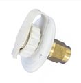 Valterra A01-0171lf White 2-3 4 Fpt Lead-free Flush Mount Water Inlet 