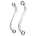 5 8 X 11 16 3 4 12-point S-style Box Wrench Double End S-shaped Chrome Plated Alloy Steel S Wrenches For Home Auto Bike Repair