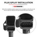 Ignition Coil Pack Fit For L4 1 8 2 0 Turbo Audi A3 A4 A5 A6 A7 Tt Tts Quattro Q3 Q5 Q7 S3 Vw Jetta Passat Tiguan Beetle Golf