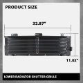 Lower Radiator Shutter Grille Assembly For Land Rover Discovery Sport 2020-2023 Fit Range Evoque