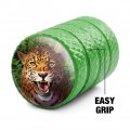 Leopard Hunting Valve Stem Caps For Tire Rim Wheel Aluminum Green